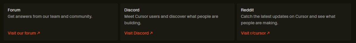 cursor-commnuity-social