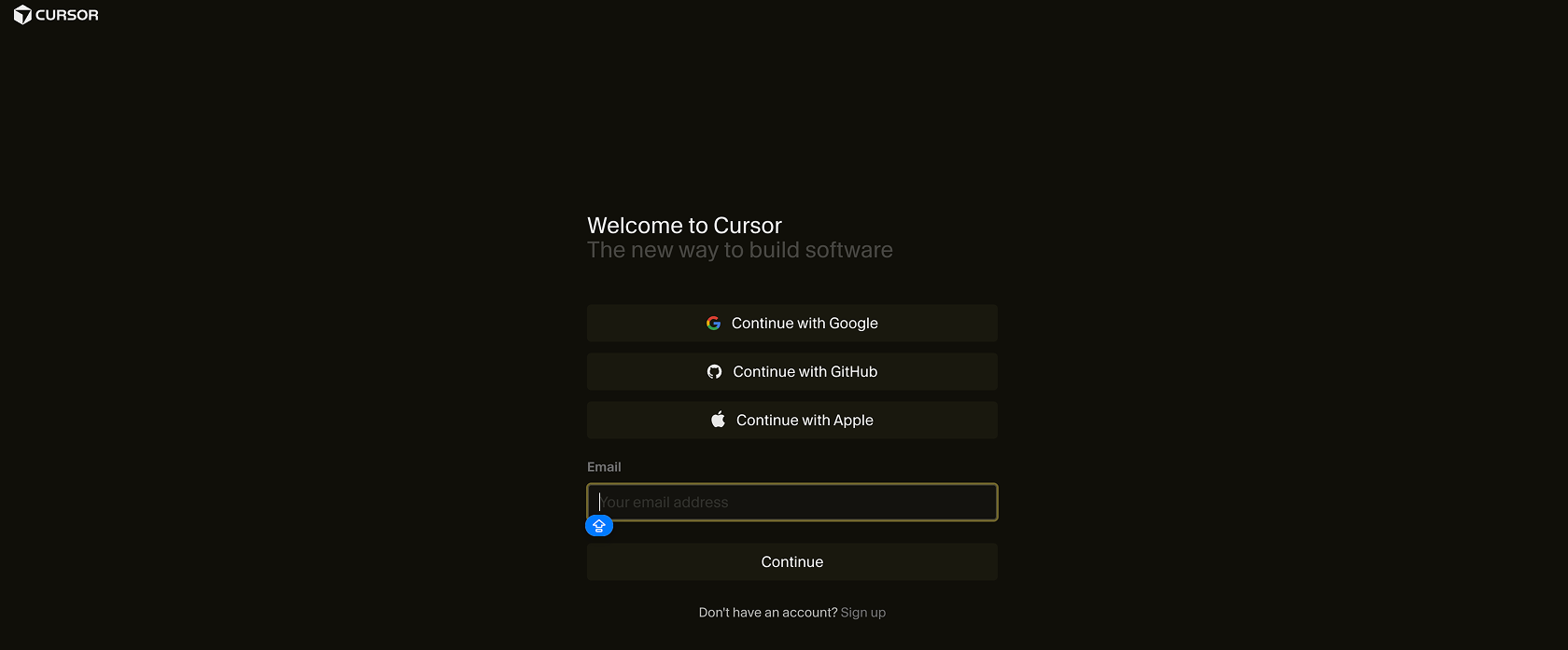 cursor-login